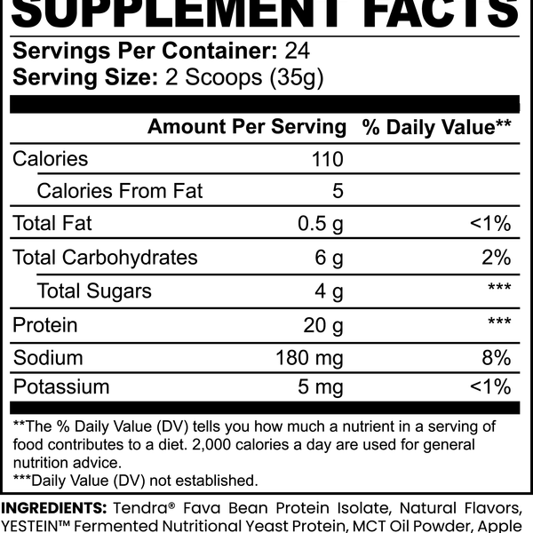 Plant Protein (Vanilla)